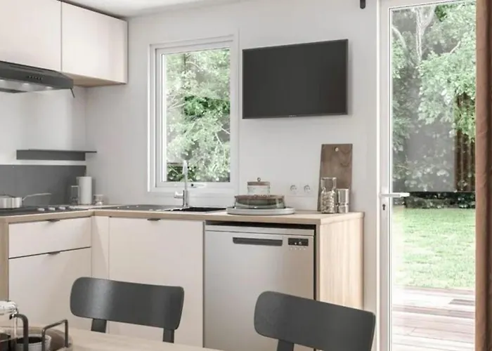 Mobil-home 3 - 7 Personnes, Terrasse - Api-1-52-1627 阿格德